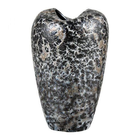 Elk Pedraza VASE JAR BOTTLE in Marbled Black Finish Model: S0047-8070