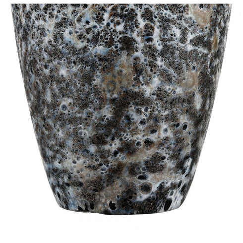 Elk Pedraza VASE JAR BOTTLE in Marbled Black Finish Model: S0047-8070