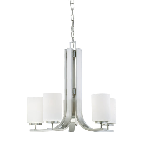Elk Pendenza 5 Light CHANDELIER in Brushed Nickel Finish Model: SL806778