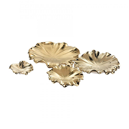 Elk Petal Bowl Set of 4 in Gold Model: H0017-10426/S4