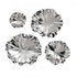 Elk Petal Bowl Set of 4 in Silver Model: H0017-10428/S4