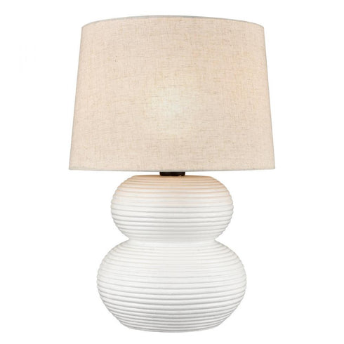 Elk Phillipa TABLE LAMP in Matte White Finish Model: H0019-8561