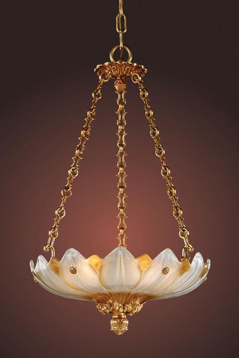 Elk Piastrano 10 Light Pendant in Dark Rust And Venetian Pi Model: 6192/10