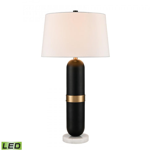 Elk_discontinued Pill 34 Inch High 1 Light Table Lamp in Matte Black Includes LED Bulb Model: H0019-9576-LED