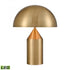Elk Pilleri 22 Inch High 2 Light Desk Lamp in Brass Model: H0019-11088