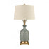 Elk Port Ewen Ceramic Table lamp in Blue Finish Model: 77183