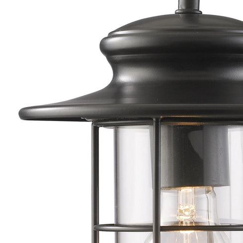 Elk Portside SCONCE in Matte Black Finish Model: 42284/1