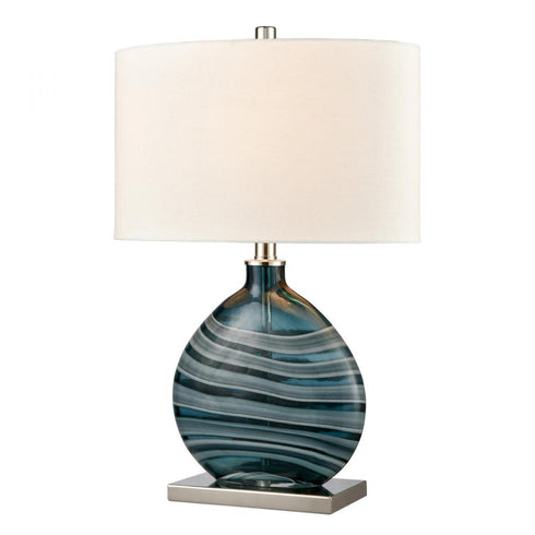 Elk Portview TABLE LAMP in Teal Finish Model: H0019-8555