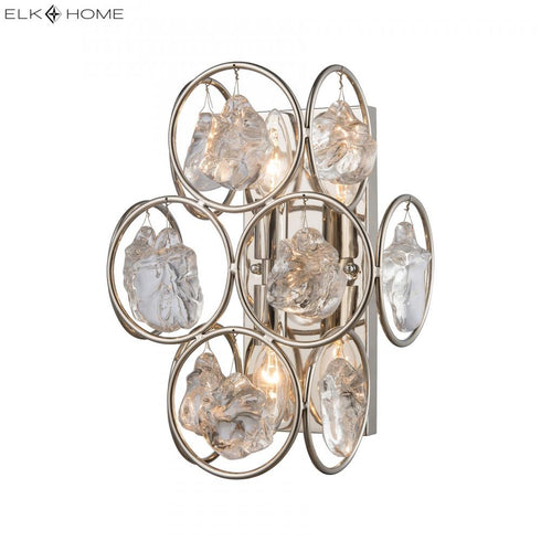 Elk Precious 2 Light SCONCE in Polished Nickel Finish Model: D4203