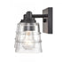 Elk Pulsate 13 Inch Wide 2 Light Vanity Light in Matte Black Model: 67981/2