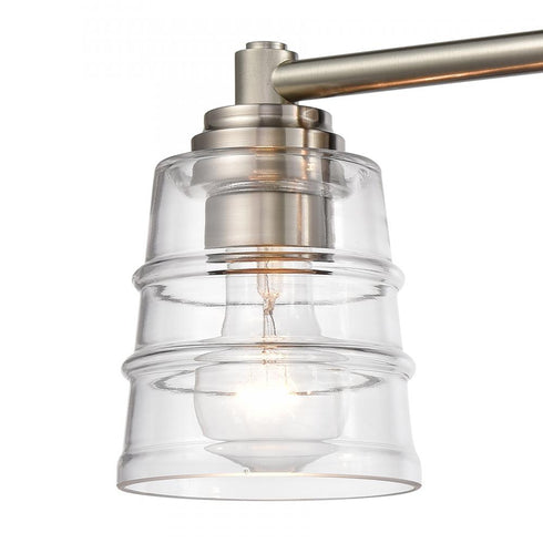 Elk Pulsate 21.5 Inch Wide 3 Light Vanity Light in Satin Nickel Model: 67962/3