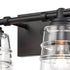 Elk Pulsate 30.25 Inch Wide 4 Light Vanity Light in Matte Black Model: 67983/4