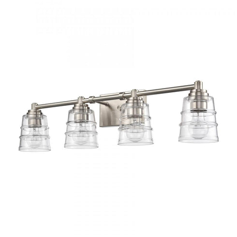 Elk Pulsate 30.25 Inch Wide 4 Light Vanity Light in Satin Nickel Model: 67963/4