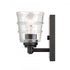 Elk Pulsate 4.5 Inch Wide 1 Light Vanity Light in Matte Black Model: 67980/1