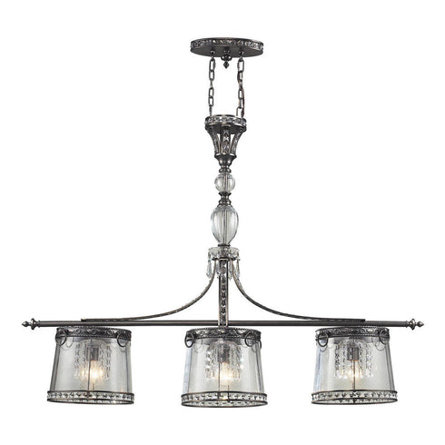 Elk Queene Anne 3 Light CHANDELIER in Aged Brass Finish Model: 6273/3