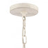 Elk Quinn 24 Inch Wide 5 Light Chandelier in Antique White Model: EC89686/5