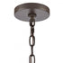 Elk Quinn 24 Inch Wide 5 Light Chandelier in Old Bronze Model: EC89687/5