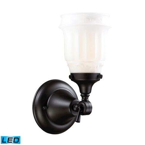 Elk Quinton Parlor VANITY LIGHT in Oiled Bronze Finish Model: 66211-1-LED