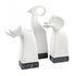 Elk Ram ORNAMENTAL ACCESSORY (2 pack) (2 pack) in Matte White Finish Model: H0017-9154