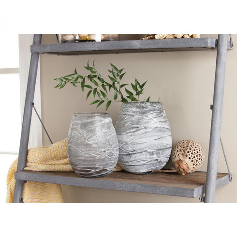 Elk Raya Vase Moonstruck in Gray Finish Model: 406669