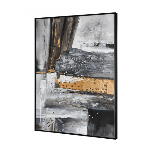 Elk Readingin Gray WALL ART in Gray Finish Model: S0016-8139