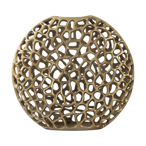 Elk Reef VASE JAR BOTTLE in Gold Finish Model: S0807-8746