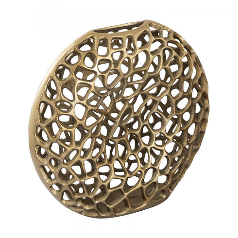 Elk Reef VASE JAR BOTTLE in Gold Finish Model: S0807-8746