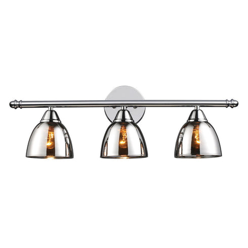 Elk Reflections VANITY LIGHT in Polished Chrome Finish Model: 10072/3