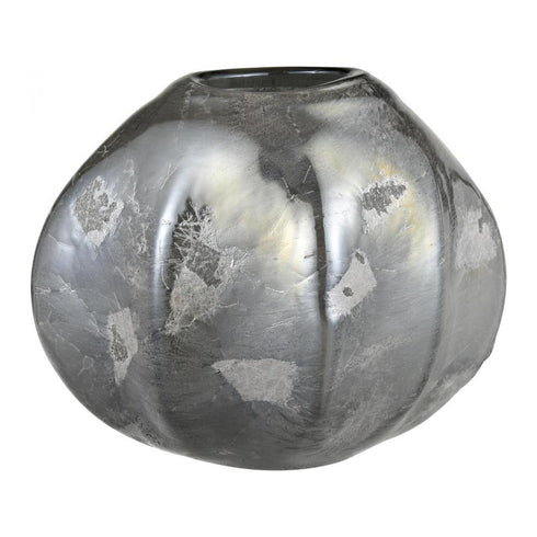Elk Regard VASE JAR BOTTLE in Metallic Silver Finish Model: S0047-8080