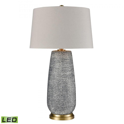 Elk Rehoboth 30 Inch High 1 Light Table Lamp in Blue Includes LED Bulb Model: D4188-LED