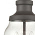 Elk Renford 3 Light POST MOUNT in Architectural Bronze Finish Model: 45424/3