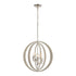 Elk Retro Rings CHANDELIER in Sandy Beechwood Finish Model: 82066/5