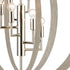 Elk Retro Rings CHANDELIER in Sandy Beechwood Finish Model: 82067/6