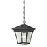 Elk Ridgewood HANGING in Matte Textured Black Finish Model: 8411EH/65