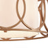 Elk Ringlets CHANDELIER in Golden Silver Finish Model: 33425/4