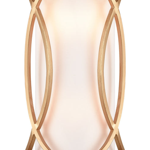 Elk Ringlets SCONCE in Matte Gold Finish Model: 33421/2