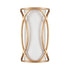 Elk Ringlets SCONCE in Matte Gold Finish Model: 33421/2