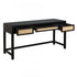 Elk Rio Desk Black in Checkmate Black Finish Model: S0075-9959