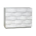 Elk Ripple Effect CHEST in Pigeon White Finish Model: 6418002