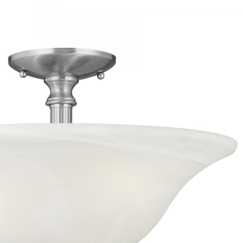 Elk Riva SEMI FLUSH MOUNT in Brushed Nickel Finish Model: SL869678