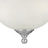 Elk Riva SEMI FLUSH MOUNT in Brushed Nickel Finish Model: SL869678