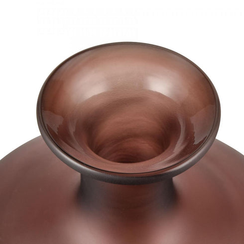 Elk Riven Vase Small (2 pack) (2 pack) in Plum Finish Model: S0014-10051