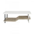 Elk Riverview Coffee Table White in Checkmate White Finish Model: S0075-9968