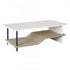 Elk Riverview Coffee Table White in Checkmate White Finish Model: S0075-9968