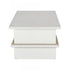Elk Riverview Coffee Table White in Checkmate White Finish Model: S0075-9968