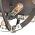 Elk Riveted Plate FLUSH MOUNT in Silverdust Iron Finish Model: 15233/4