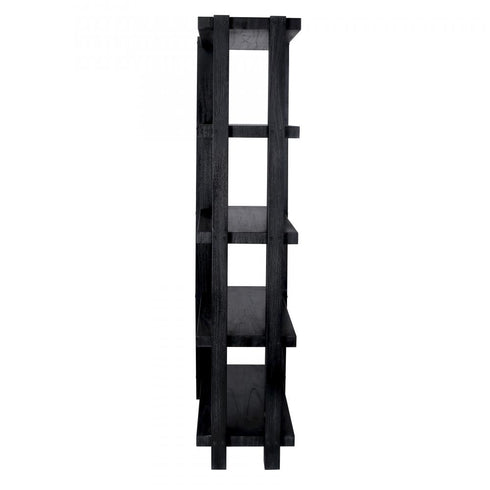 Elk Riviera Bookshelf in Checkmate Black Model: S0075-9873