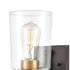 Elk Robins VANITY LIGHT in Matte Black Finish Model: 46610/1