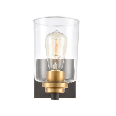 Elk Robins VANITY LIGHT in Matte Black Finish Model: 46610/1