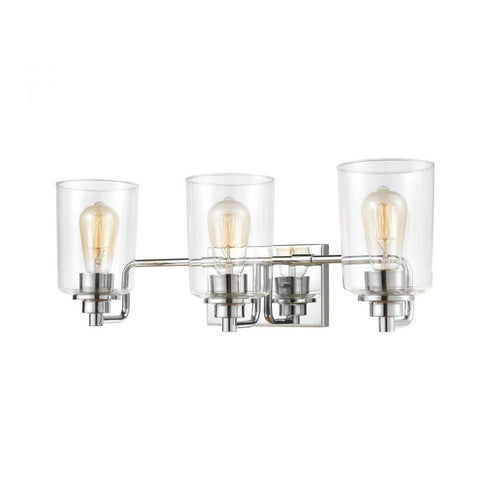 Elk Robins VANITY LIGHT in Polished Chrome Finish Model: 46622/3